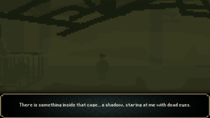 Screenshot from Episode 8 of The Last Door, after Wakefield has crossed the Veil.